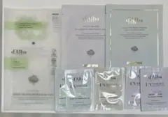 【新品】ダルバ　パック3種　トーンアップUV3ml 4点　カバーアップ3ml