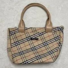 Burberry ブルーレーベル　トートバッグ　ハンドバッグ　ノバチェック
