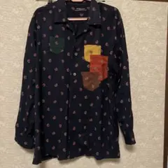 絶版 希少 レア ニコル クラブ フォーメン 総柄 シャツ