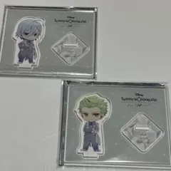 ツイステ　カフェ　アクリルスタンド　アクスタ　セベク　シルバー