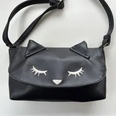 アディクト　おすましプーちゃん　黒猫　ショルダーバッグ　ポシェット