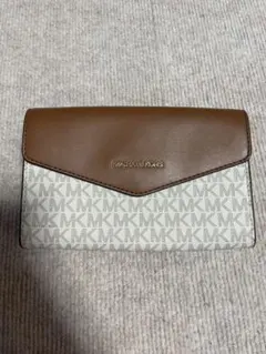 Michael Kors ショルダーバッグ ブラウン/ホワイト