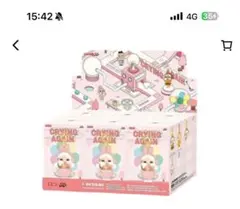 ポップマートCRYBABY Crying Againシリーズ フェイスぬいぐるみ