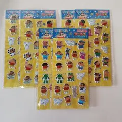 クレヨンしんちゃん キャラクターシールセット 　3種類×2枚　6枚セット