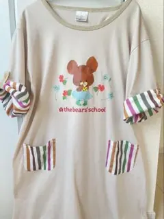 the bear's school チュニック ベージュ