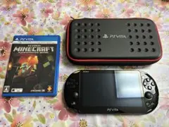 PS Vita本体 収納ケース　マインクラフトソフト付き