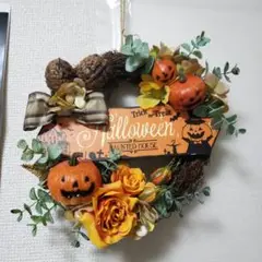 ハロウィン リース 　直径約２1㎝