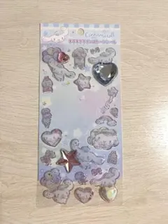 シナモロール キラキララインストーンシールお裾分け