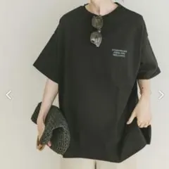 バックプリントロゴTシャツ