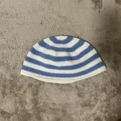 ビーニー　クラッシャーハット　バケットハット　ニット帽　クロシェハット