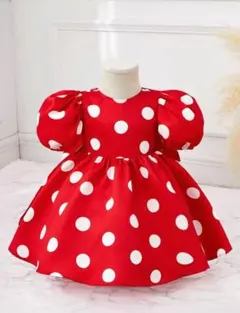 ミニーちゃんみたいなワンピース　４Y