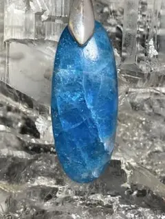 ブルーアパタイト ペンダントトップ 天然石 パワーストーン