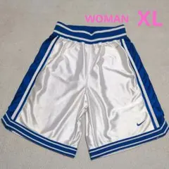 Nike バスケットボールパンツ XL ホワイト/ブルー