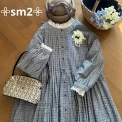 サマンサモスモス＊ピンタックワンピース 綿100%