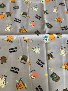 MUZIK TIGER コットン生地 オックス　薄紫　25日迄限定価格