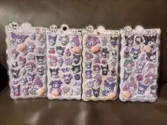 お*ま様 サンリオ　お尻ぷにぷにシール　4枚セット