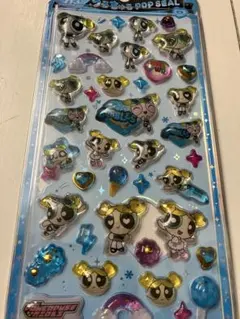 パワーパフガールズ バブルス うるちゅるポップシール クラックス正規品
