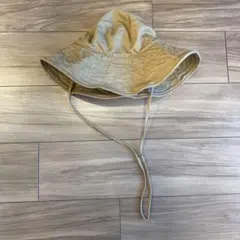 アジャスタブルUVカットワイドブリムハット　ブラウン