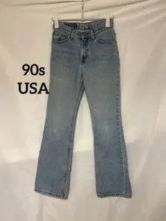 【USA製90s】Levi's 517 ブーツカットデニム フレアデニム