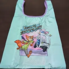ディズニーストア ズートピア 折りたたみ コンパクト エコバッグ