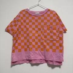 LOWRYSFARM チェックTシャツのサムネイル