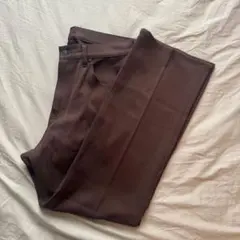 美品　ブラウンスラックス　フレアパンツ　ブーツカットのサムネイル