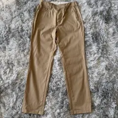 GEORGES RECHサイズ34(XS) ベージュ チノパン ウエストゴム
