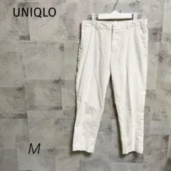 UNIQLO【M】パンツ リネンブレンド リラックス ストレートパンツ