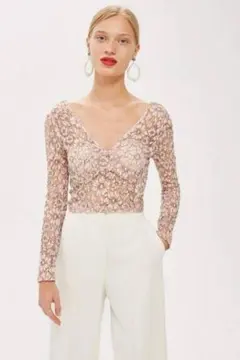 TOPSHOP トップショップ レーストップス レースカットソー レース 新品のサムネイル