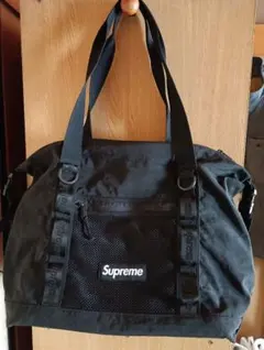 supreme ボストンバッグ ダッフルバッグ ブラック - メルカリ