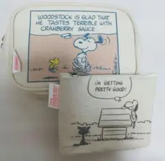 匿名配送 コールマン スヌーピー ポーチセット 雑誌 付録