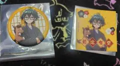 ドズル社 2026年 年賀グッズ おんりー　缶バッジとステッカー