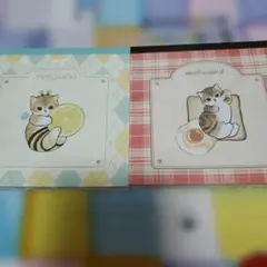 mofusand スクエアメモ 2種セット
