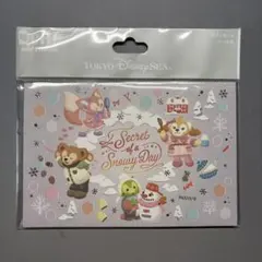 ダッフィー&フレンズ ポストカード シークレット・オブ・スノーウィーデイ