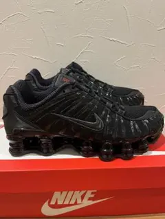 Nike Shox TL Black and Max Orange 26.5cm