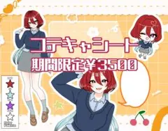 【受付中！】コテキャシートオーダー