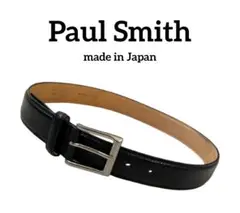 新品未使用　ポールスミスシェルコードバンベルト　ブラウン　S Paul Smith ベルトシェルコードバン希少ブラウンコレクション