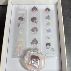 momoスクイーズ ミニロールケーキ BOX 付属　シール マグネット