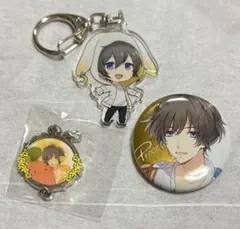ツキウタ 長月夜 缶バッジ アクキー チャーム セット
