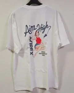 新品●ピンナップガール●半袖Tシャツ●ホワイト●XL