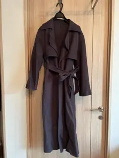 ウェーブウールリバートレンチコート