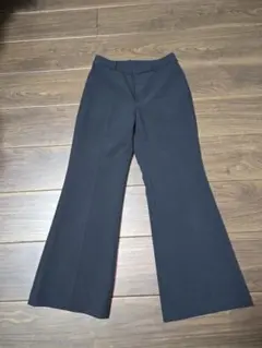 UNIQLO　スマートフレアパンツ　ネイビー