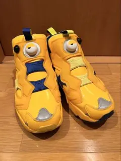 【Reebok × ミニオンズ】インスタ ポンプフューリー プライマルイエロー