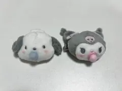 サンリオ　シークレットマスコットヘアクリップ　ポチャッコ　クロミ