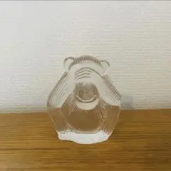 ✳︎Royal Krona✳︎ リサラーソン　見猿　ガラス