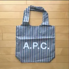 A.P.C.（アーペーセー）　エコバッグ （ショッピングバッグ）blueのサムネイル