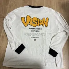 VISION ロングスリーブ Tシャツ L ホワイト/ブラックのサムネイル