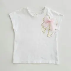 【美品】kate spade　キッズTシャツ　140cm　ケイトスペード　白のサムネイル
