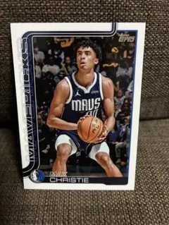NBA 2025 topps flagship MAX CHRISTIE