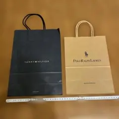 TOMMY HILFIGER POLO RALPH LAUREN ショップ袋